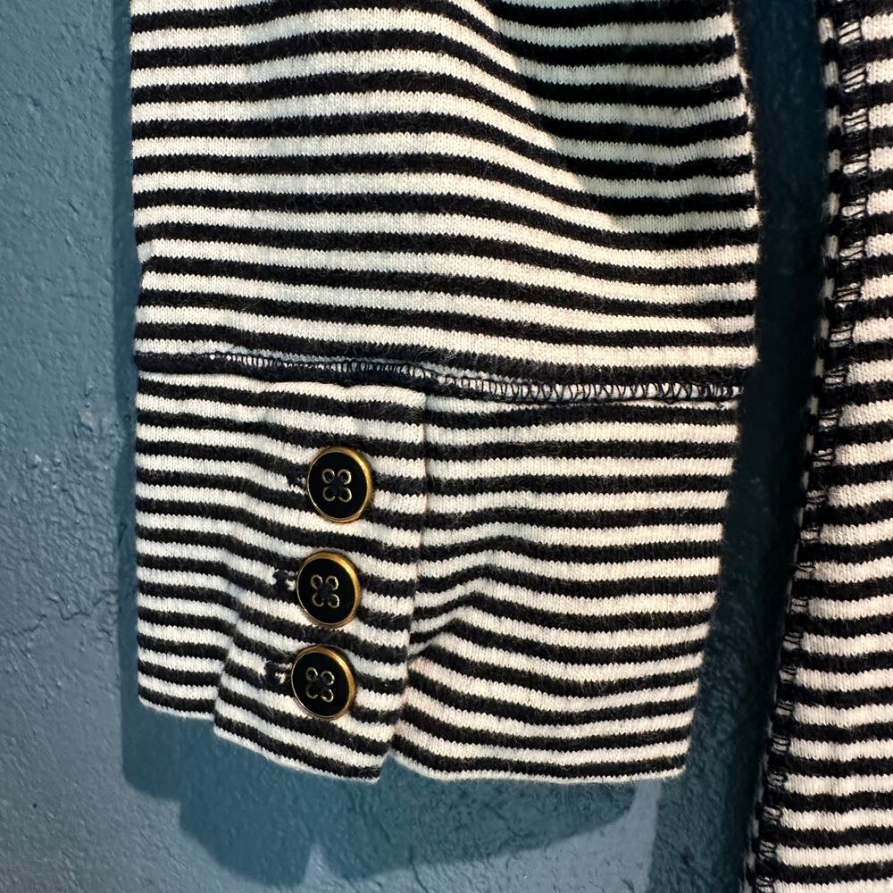 Banana Republic XS Knit Striped Mini Micro Dress Minimalist Coastal Nautical - Picture 4 of 10
